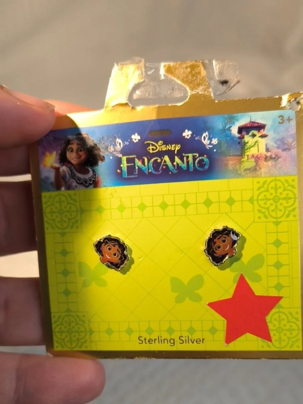 Disney Encanto Mirabel Sterling Silver Stud Earrings